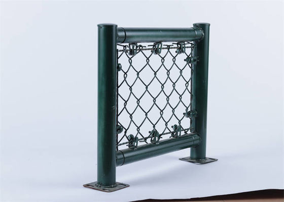qualidade  Chain Link Wire Mesh Fence Corrosion Resistant Plus Razor Wire Mesh Fencing fábrica