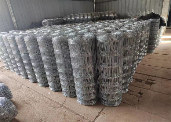 2.5mm Dia de arame galvanizado hidromassado vedação de campo para a fazenda