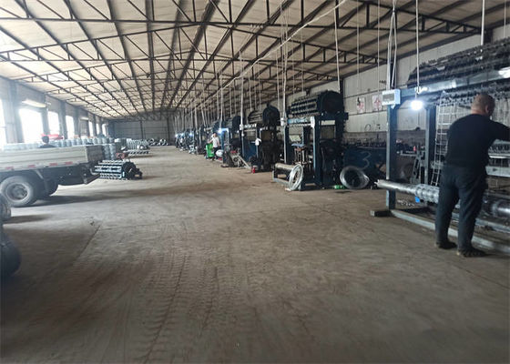 Cercas de campo de metal resistentes a corrosão de 6 pés