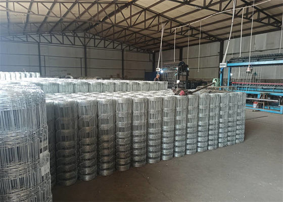 Cercas de quintal de fazenda robusta 1,8-3,5 mm Cercas de malha de veado galvanizado 6 Ft