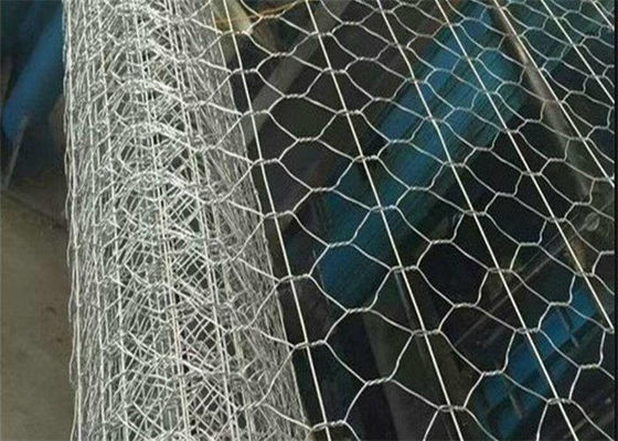 Caixas de gabião galvanizadas pesadas Estrutura sólida Cestas de gabião reforçadas para controle de erosão
