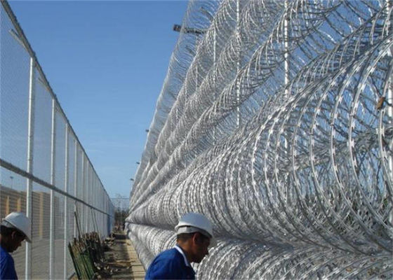 Arame farpado de alta resistência, arame farpado de 20 cm de abertura