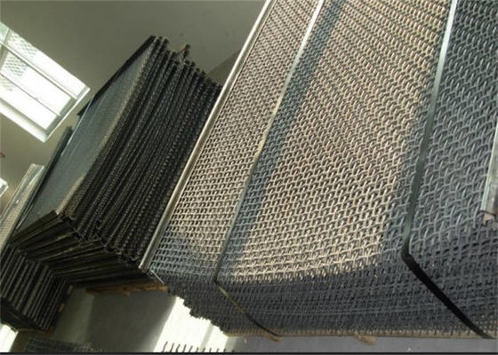 Ecrã vibratório de malha tecida de aço carbono para filtragem