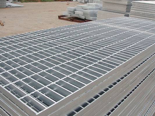 Grelhas de aço galvanizadas a quente 32x4 mm 30x100 mm de drenagem Grelhas de barras galvanizadas